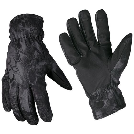 Mil-Tec Gants Softshell Thinsulate Mandra Night
