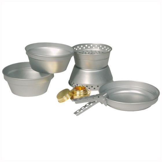 Mil-Tec Set de cuisine en aluminium