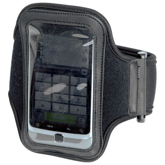 Mil-Tec Brassard de sport noir