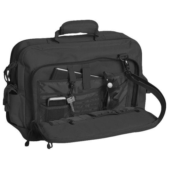 Mil-Tec Sac à documents Aviator noir