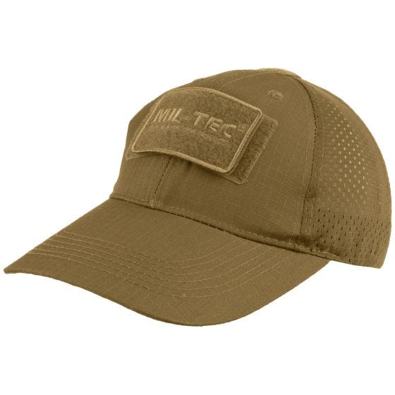 Mil-Tec Casquette en filet Dark Coyote