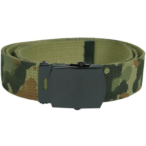 Mil-Tec Ceinture tissée Flecktarn