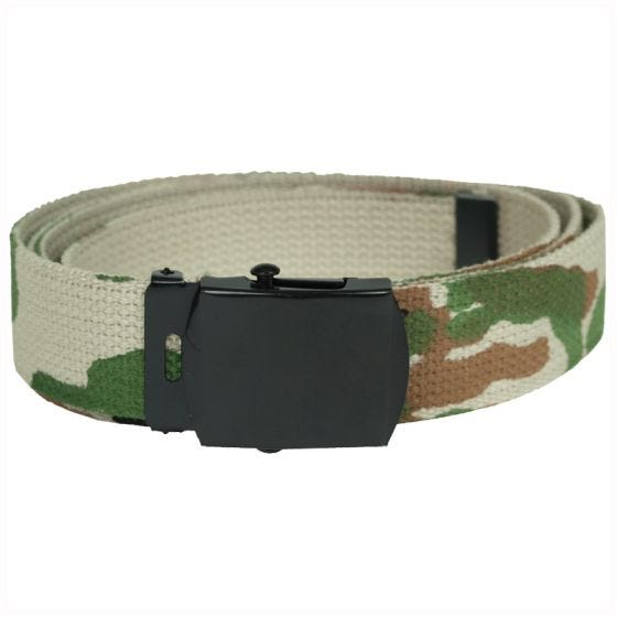 Mil-Tec Ceinture tissée Woodland