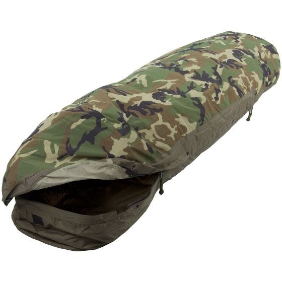 Mil-Tec Housse pour sac de couchage modulable 3 couches Woodland