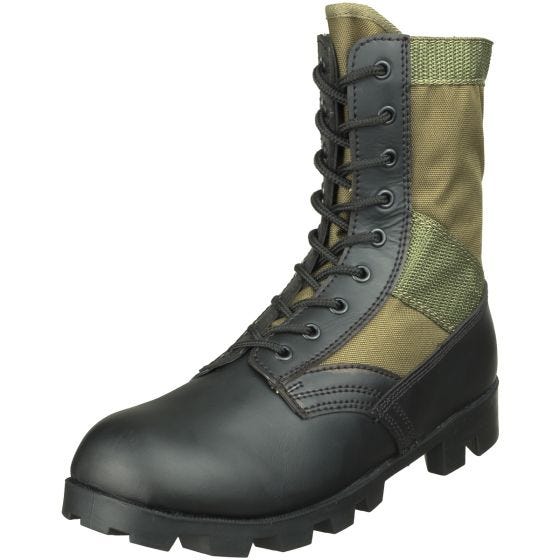 Mil-Tec Bottes militaires Mil-Tec US Jungle vert olive