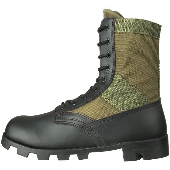 Mil-Tec Bottes militaires Mil-Tec US Jungle vert olive