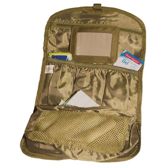 Mil-Tec Trousse de toilette de l'armée britannique Coyote