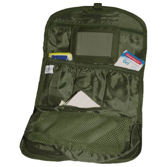 Mil-Tec Trousse de toilette de l'armée britannique vert olive