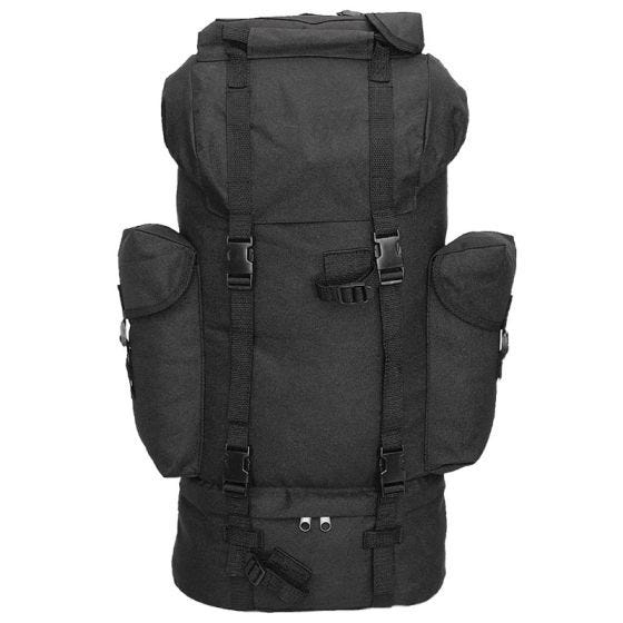 Mil-Tec Sac à dos militaire BW noir
