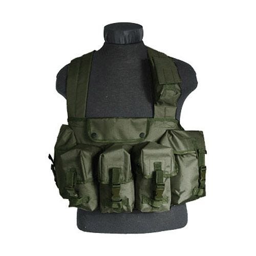 Mil-Tec Gilet militaire vert olive