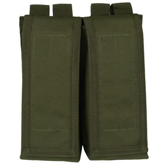 Mil-Tec Pochette double pour chargeur AK47 Vert Olive