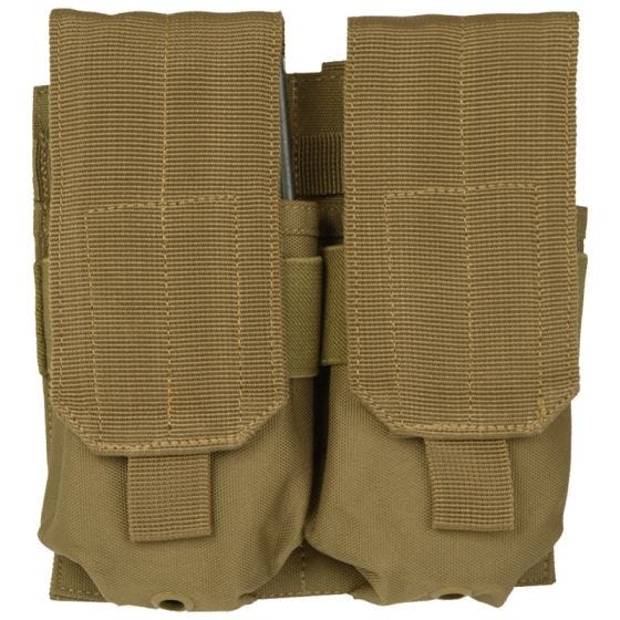 Mil-Tec Porte-chargeur double M4/M16 MOLLE Coyote