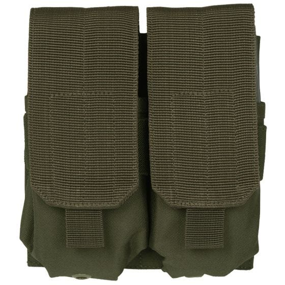 Mil-Tec Porte-chargeur double M4/M16 MOLLE vert olive