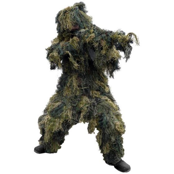 Mil-Tec Ghillie suit 4 pièces Woodland