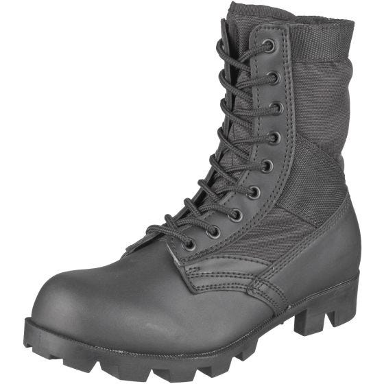 Mil-Tec Bottes militaires Mil-Tec US Jungle noires