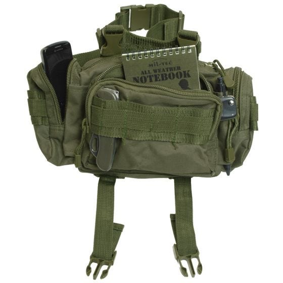 Mil-Tec Sac banane Modular System vert olive