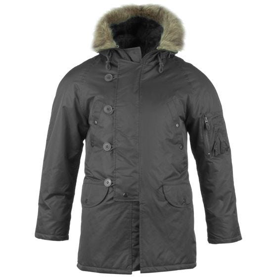 Mil-Tec Blouson style aviateur N-3B noir