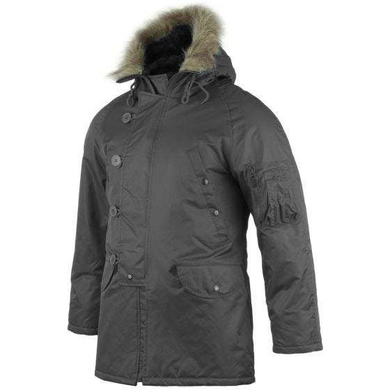Mil-Tec Blouson style aviateur N-3B noir