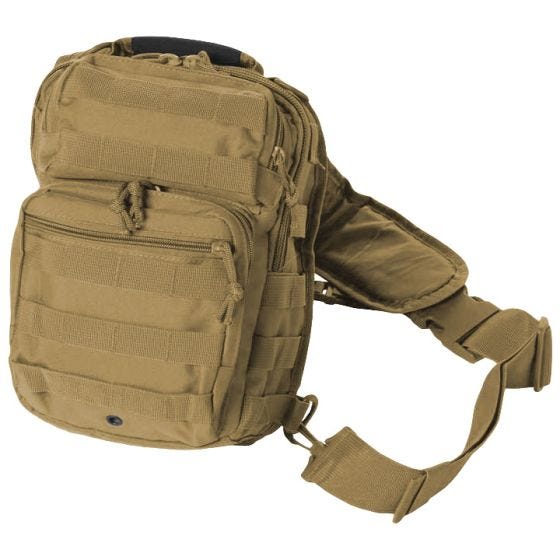 Mil-Tec Sac à dos Assault One Strap petite taille Coyote