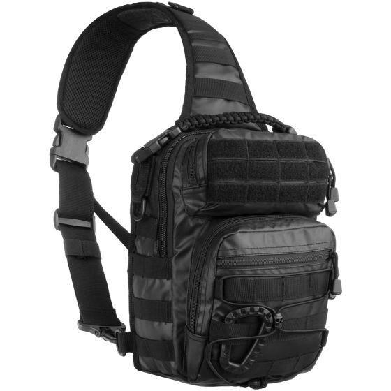 Mil-Tec Sac à dos tactique Assault One Strap petite taille Tactical Black