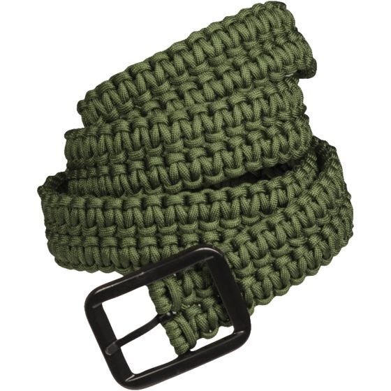Mil-Tec Ceinture paracorde vert olive