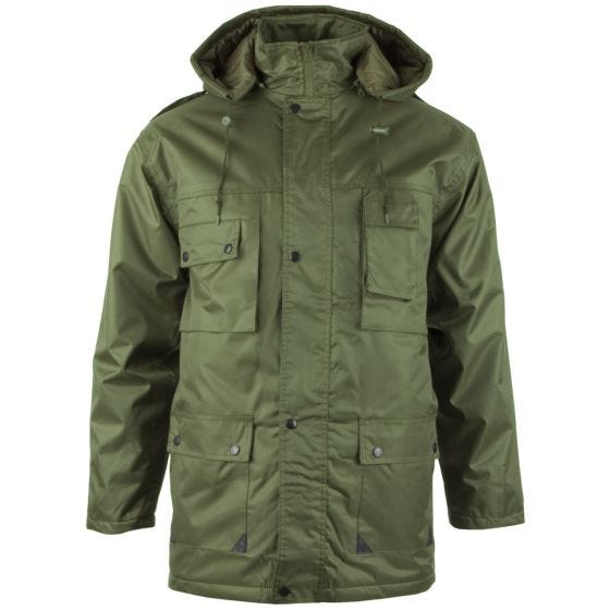 Mil-Tec Parka Dubon avec capuche vert olive