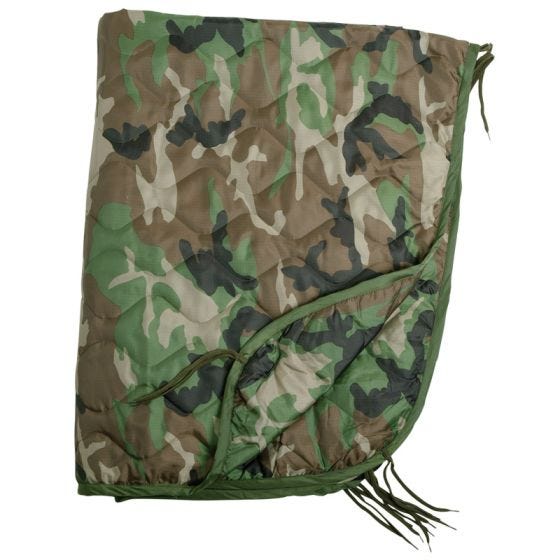 Mil-Tec Doublure de poncho Woodland