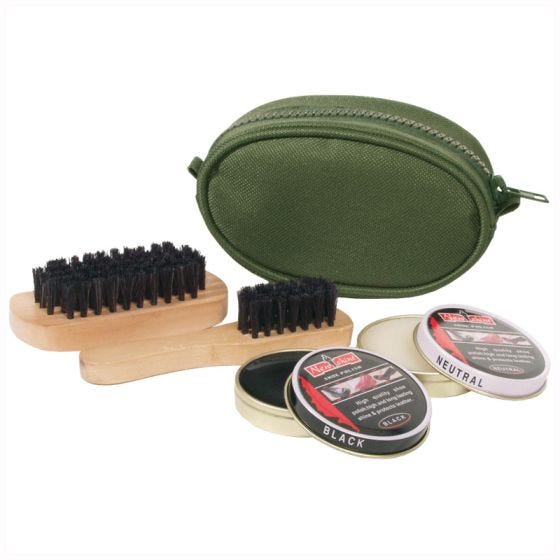 Mil-Tec Set de cirage de voyage