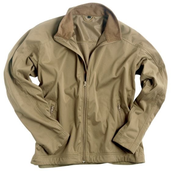 Mil-Tec Veste Softshell légère Coyote