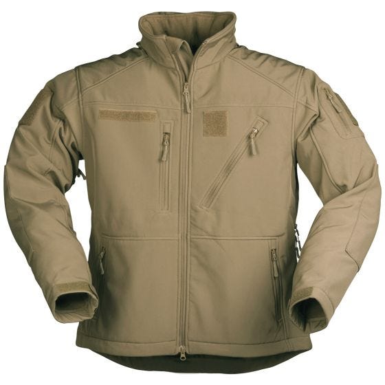 Mil-Tec Veste Softshell SCU 14 Dark Coyote