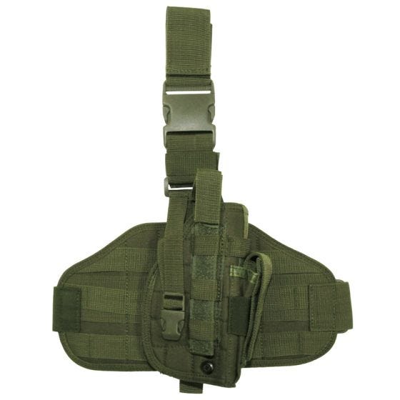 MFH Holster de cuisse MOLLE vert olive