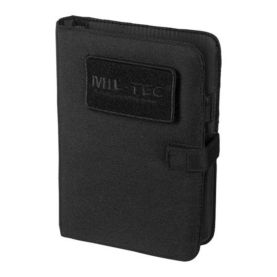 Mil-Tec Bloc-notes tactique petite taille noir