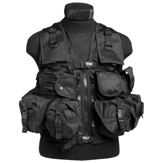 Mil-Tec Gilet tactique Ultimate noir