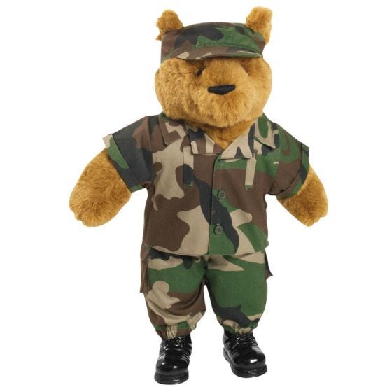 Mil-Tec Tenue pour ours en peluche grande taille CCE