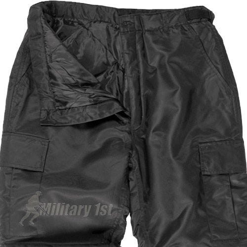 Mil-Tec Pantalon thermique US MA1 noir