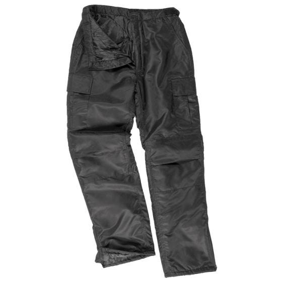 Mil-Tec Pantalon thermique US MA1 noir
