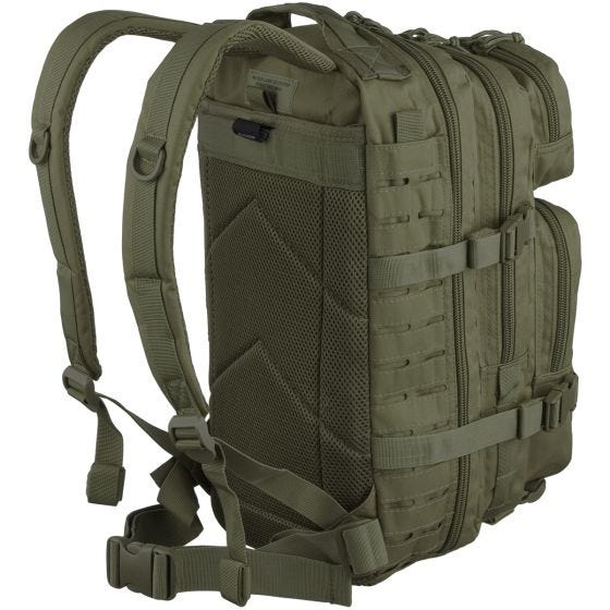 Mil-Tec Sac à dos US Assault découpé au laser petite taille vert olive
