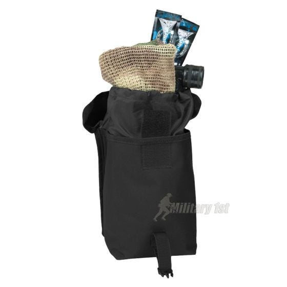 Mil-Tec Grande pochette utilitaire MOLLE noire