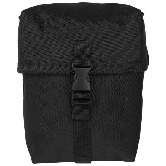 Mil-Tec Pochette utilitaire MOLLE taille moyenne noire