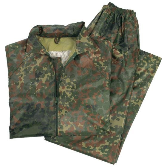 Mil-Tec Combinaison imperméable Flecktarn