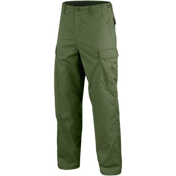 Mil-Tec Pantalon militaire BDU Ranger vert olive