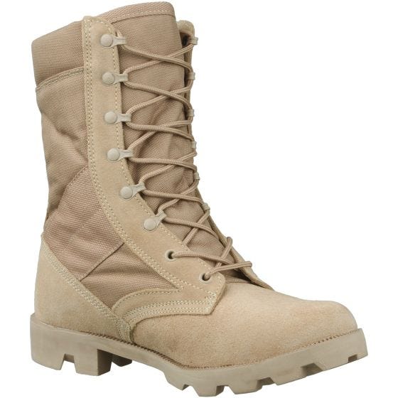 Mil-Tec Bottes militaires US à laçage rapide Desert