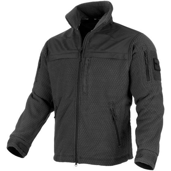 Mil-Tec Hextac Veste en polaire Elite noire