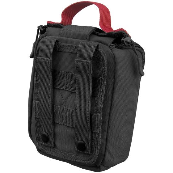 Mil-Tec Trousse de secours individuelle découpée au laser noire
