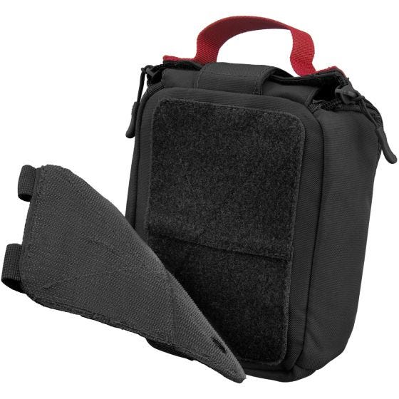 Mil-Tec Trousse de secours individuelle découpée au laser noire
