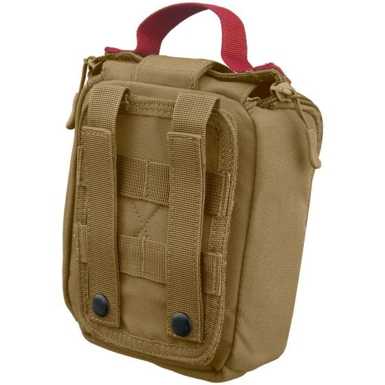 Mil-Tec Trousse de secours individuelle découpée au laser Dark Coyote