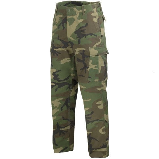 Mil-Tec Pantalon militaire BDU Ranger Woodland