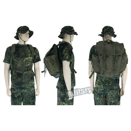 Mil-Tec Sac à dos de montagne German Army vert olive