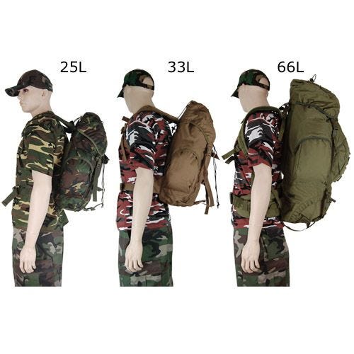Highlander Forces Sac à dos Loader - 66 L - vert olive