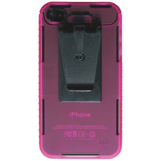 Nite Ize Coque Connect Case pour iPhone 4/4S rose translucide